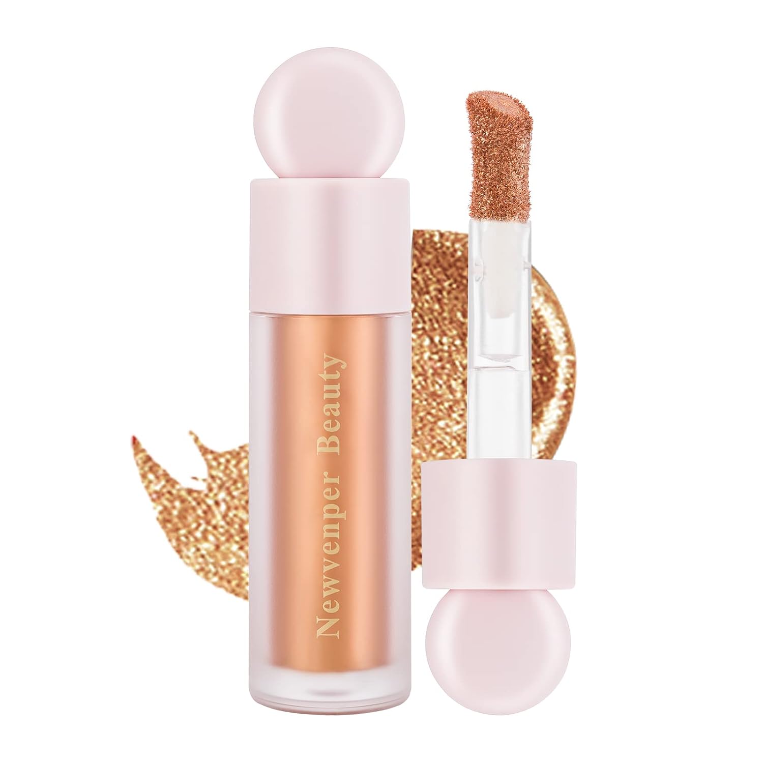 Newvenper Highlighter with Face Brush Liquid Highlighter