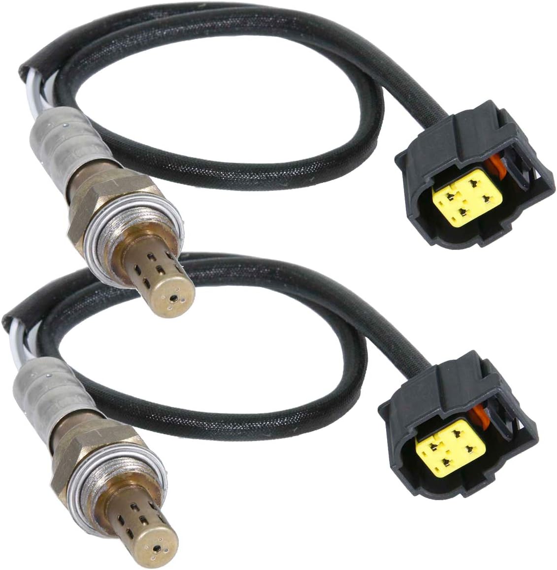 Maxfavor 2Pcs Downstream Oxygen Sensor O2 Sensor Replacement for Dodge 2002 Ram 1500 Pickup V6 3.7L,2003 Ram 1500 Pickup V8 5.9L,2002 Ram 2500 3500 Pickup V10 8.0L 234-4029 234-4029 O2 Sensor