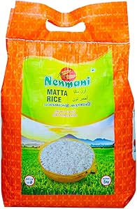 Nenmani Silky Sortex Rice Plakkadan Matta Rice 5kg : Amazon.ae: Grocery