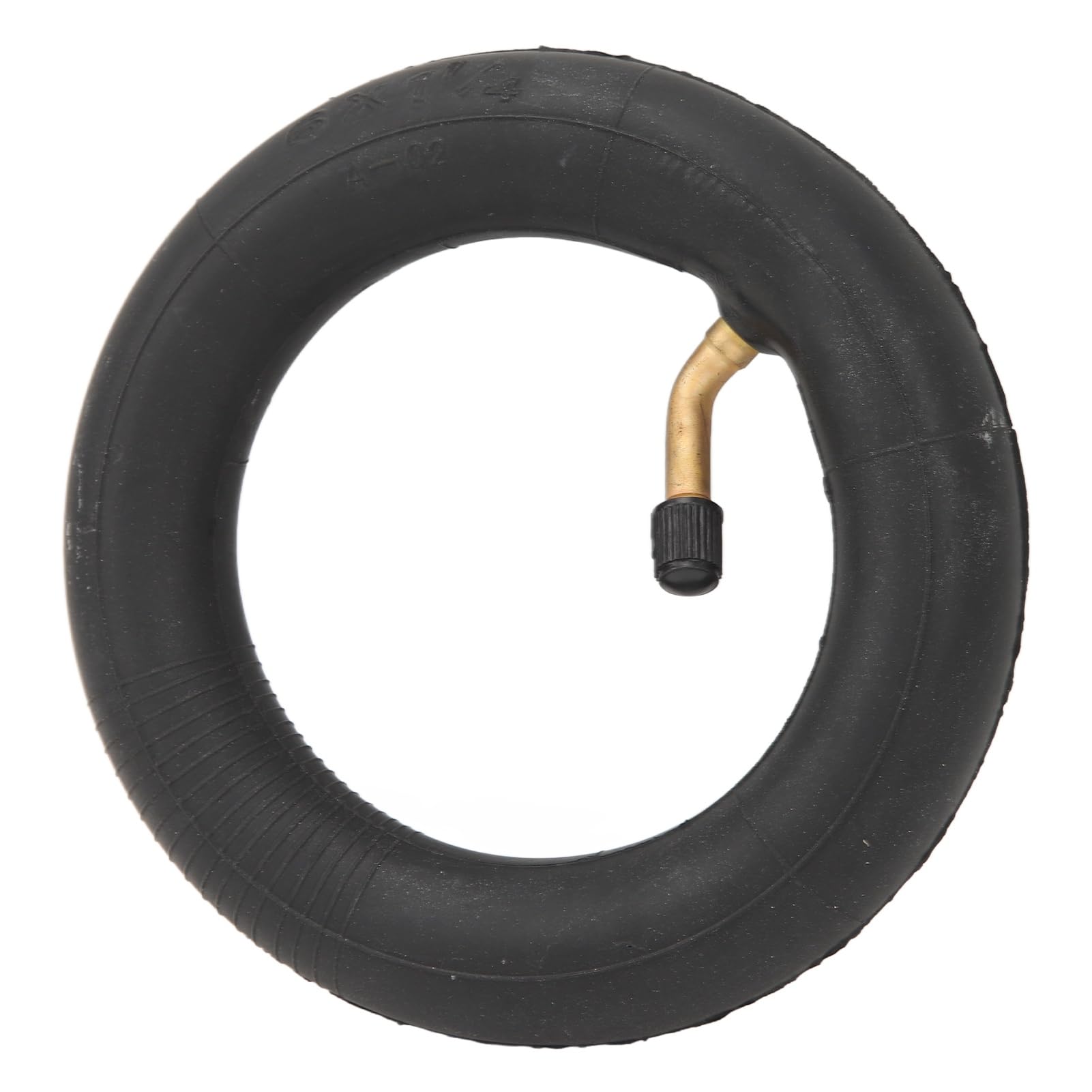 Alomejor Electric Scooter Inner Tube 6x1.25 Inch Scooter Tire Tube with Metal Valve Cover for Electric Replacement Rubber Inflatable Inner Tire