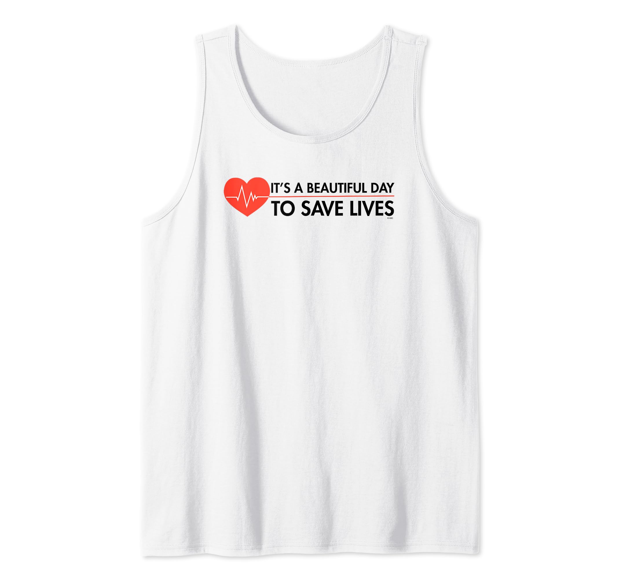 Grey's Anatomy It's a Beautiful Day to Save Lives Tank Top
