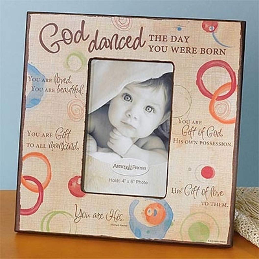 Cadre photo God Danced une idée cadeau idéale pour pendaison de crémaillère
