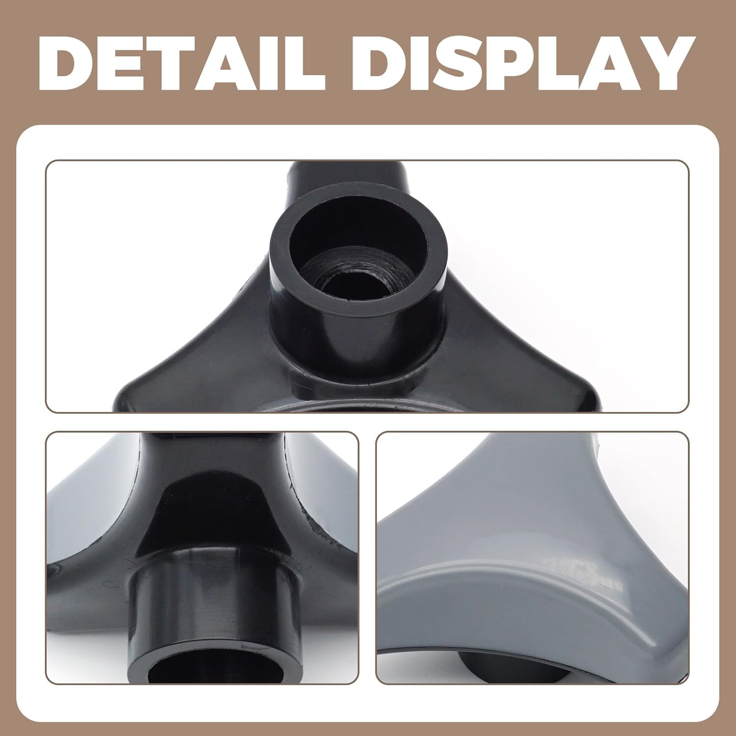 Door Knob Gray Handle Replaces 472992002 for Electrolux LaundryLux Wascator Wascomat Washer