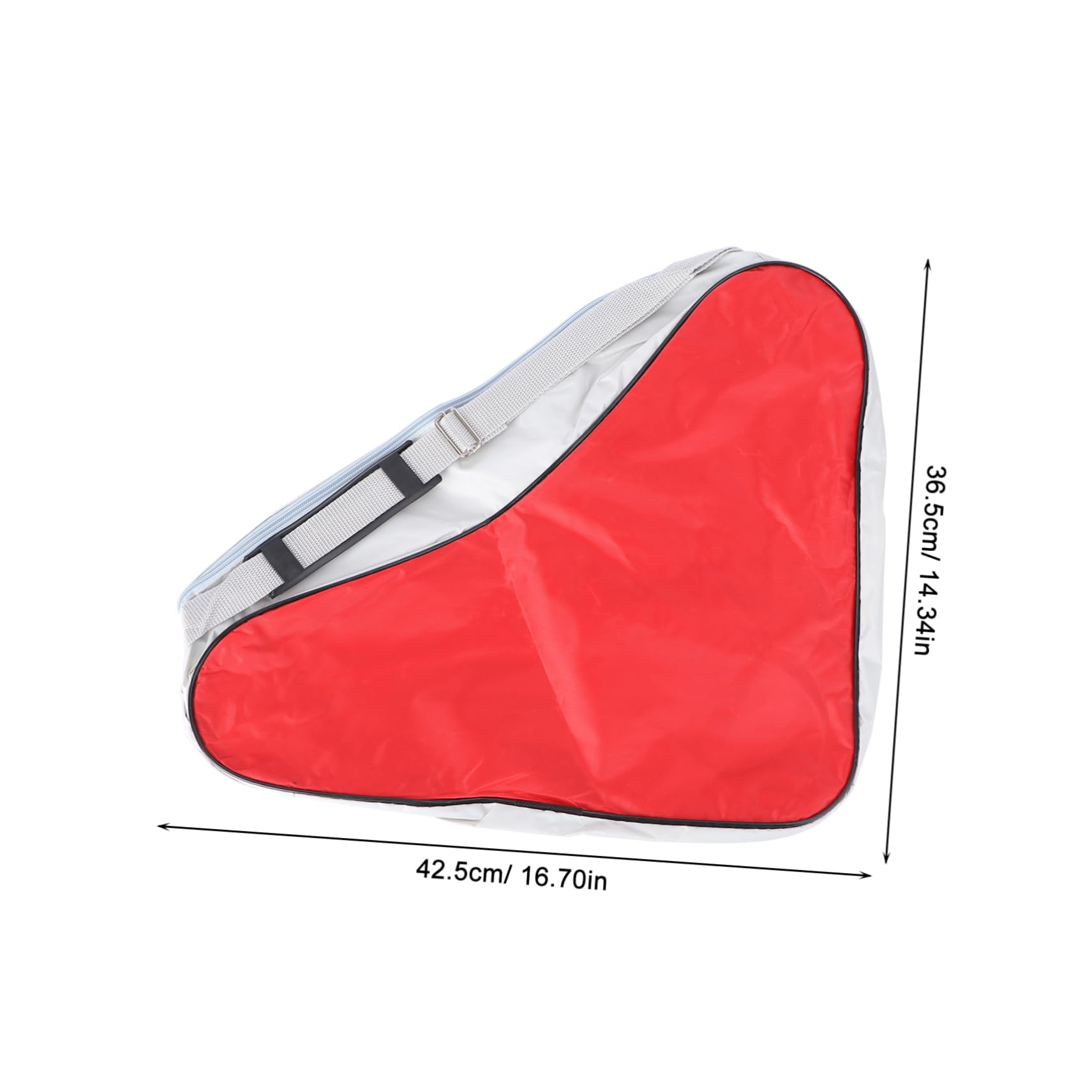 ifundom Large Capacity Mesh Skating Bag 2pcs Shoulder Bag for Ice Skates Roller Skates Easy-clean Design