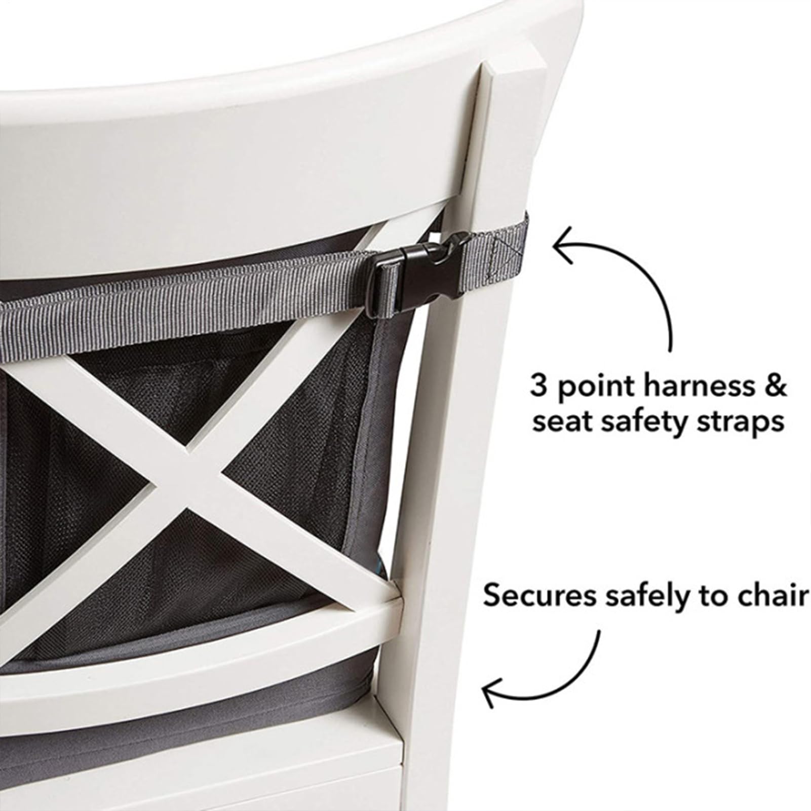 Booster de chaise haute – Coussin de siège pour enfant de 29, 26, 11 cm