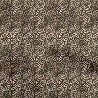 oneOone Rayon Blu Turchese Tessuto Motivo Asian Batik Foglia Cucire Il Tessuto Materiale Di Stampa Al Metro 56 Pollice largo