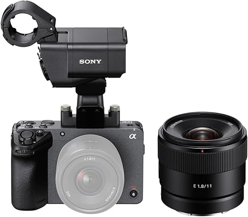 Sony Cámara de línea de cine FX30 Super 35 con lente E de 0.433in f1.8