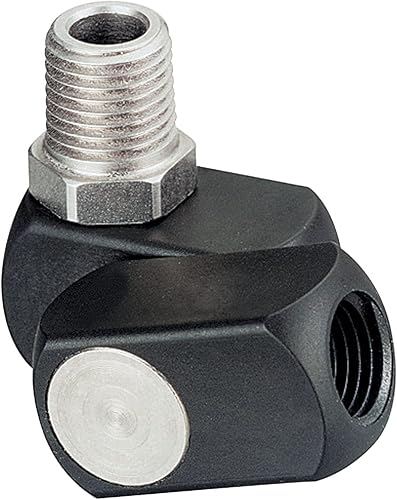 Dynabrade (94300) 1/4" NPT Composite Dynaswivel | Accesorio de línea de aire, mejora la maniobrabilidad, gira 360 grados en puntos de pivote para