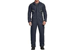 Men's Deluxe Twill Long Sleeve Coverall: The Epitome of Functionality and Durability