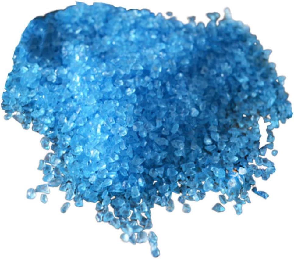 GANAZONO 500g Fish Tank Decorative Stone Natural Gravel for Aquarium Safe for Fish Glass Stones Benthic Substrate