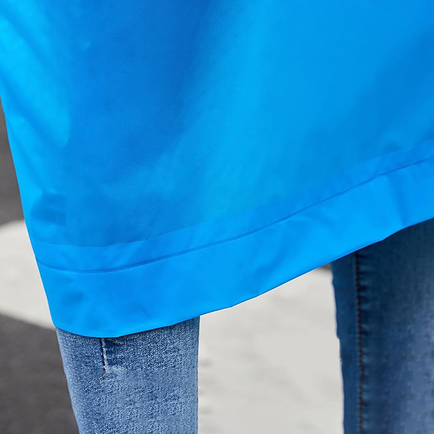 Walking Raincoat or Kids EVA Non Disposable Portable Poncho Outdoor Children's fThickened Light Umbrellas with Hoodie