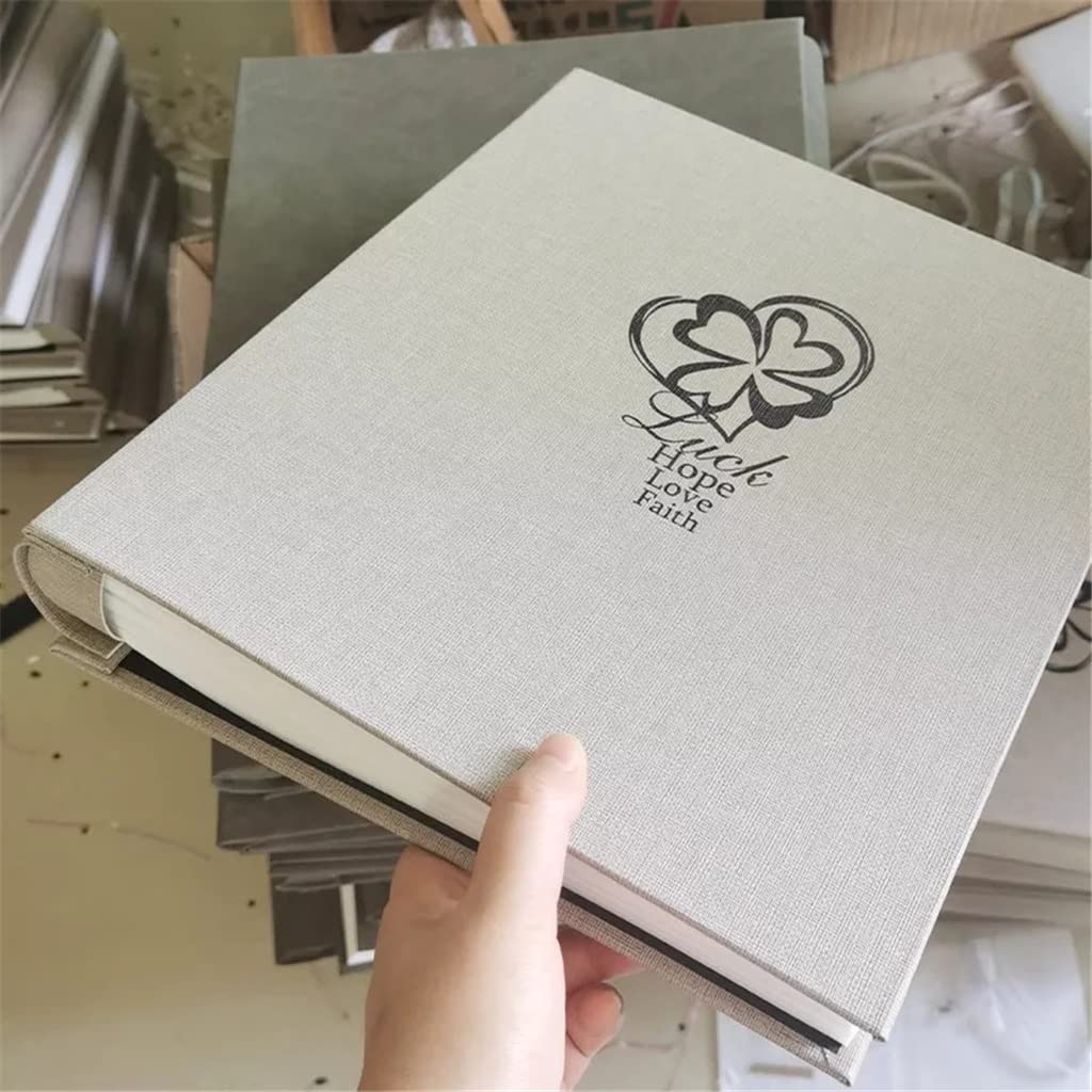 Duże skórzane albumy fotograficzne, 13 cm, 72 arkusze, 144 strony, księga gości, księga gości, album pamiątkowy, 720 wkładek, 3-pak