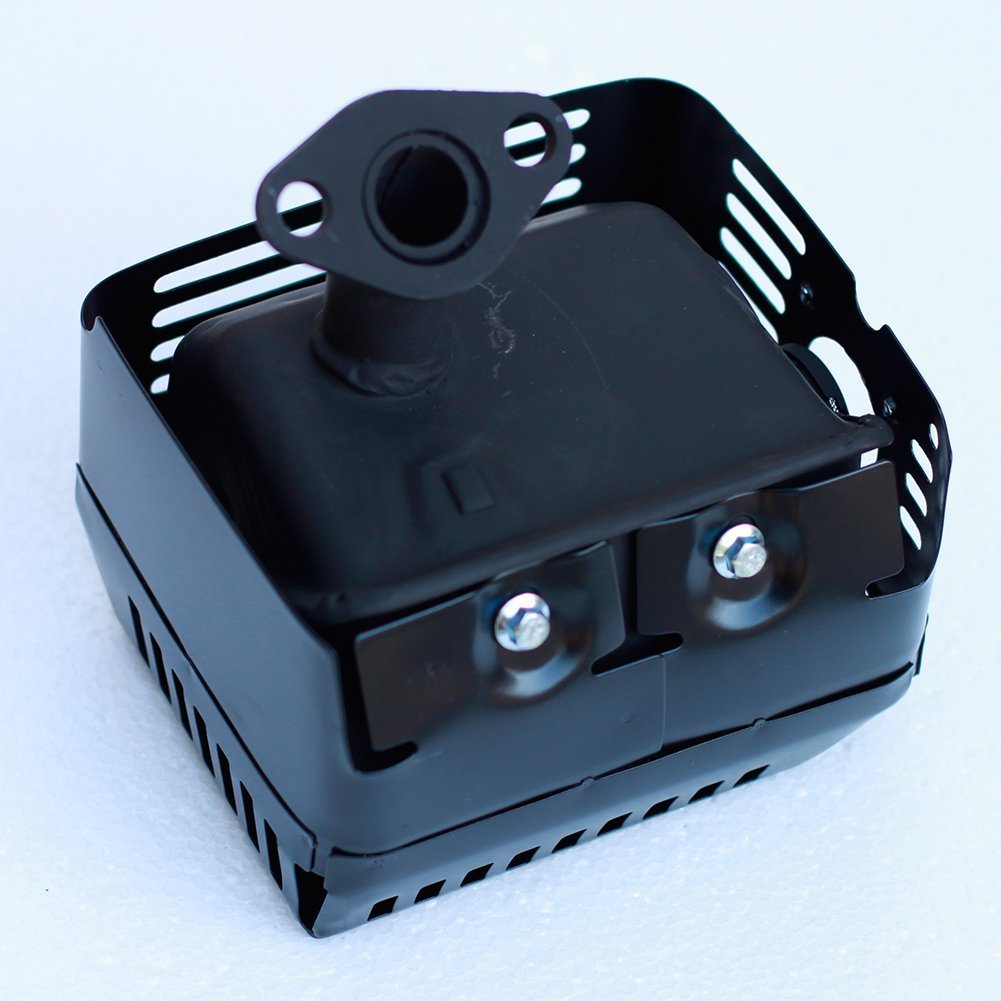 Marmitta Di Scarico Per Honda GX120 GX160 GX200 5.5HP 6.5HP - Con Schermo Termico