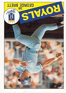 1985 Topps Super #46 George Brett NM-MT Kansas City Royals Baseball