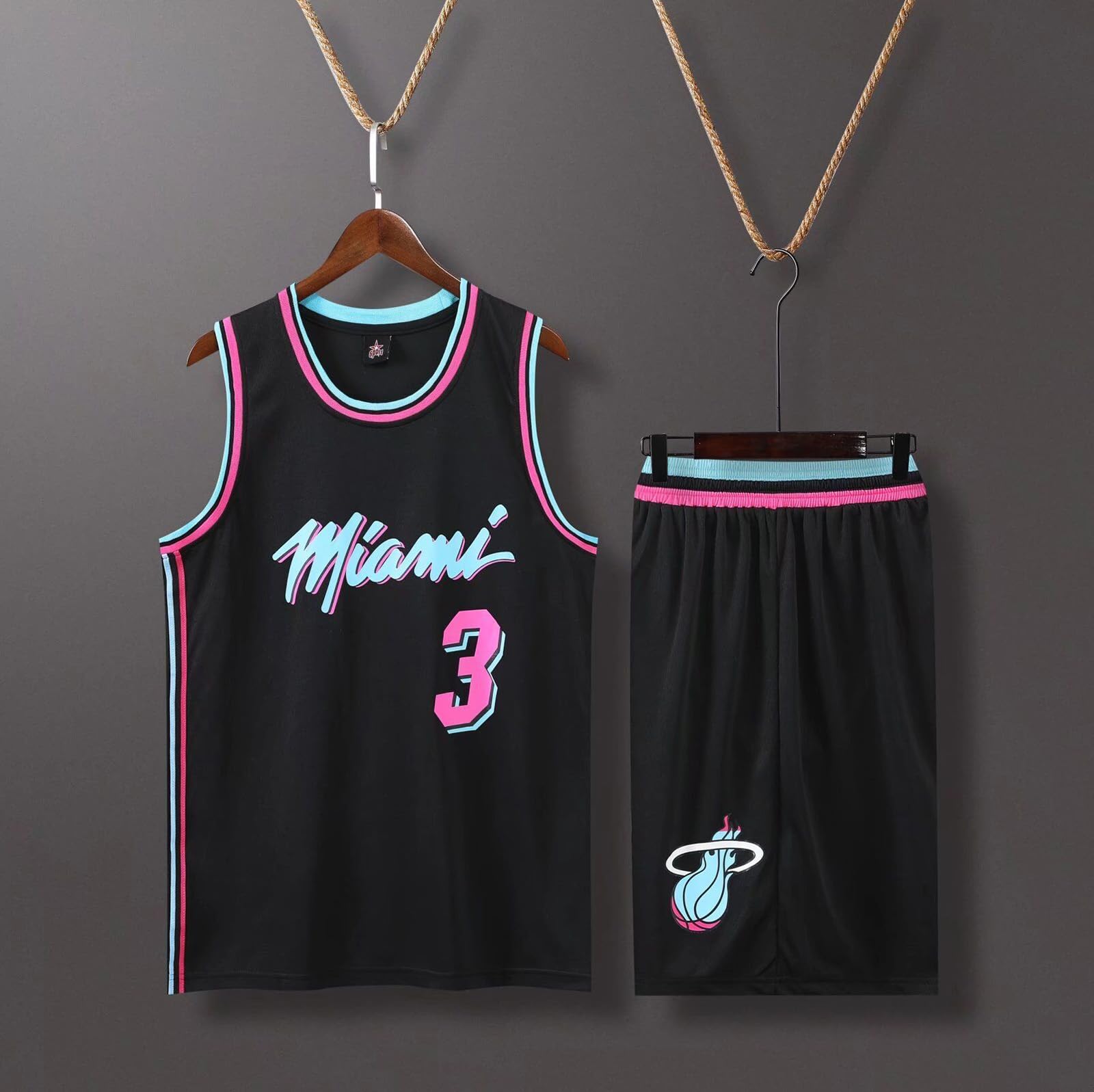 Basketball Trikot Shirt und Shorts Kinder/Erwachsene 2023/2024, 2-Teiliges Basketball ärmellose Anzug Kinder/Erwachsene, Basketball T-Shirt Weste + Shorts Kinder/Erwachsene