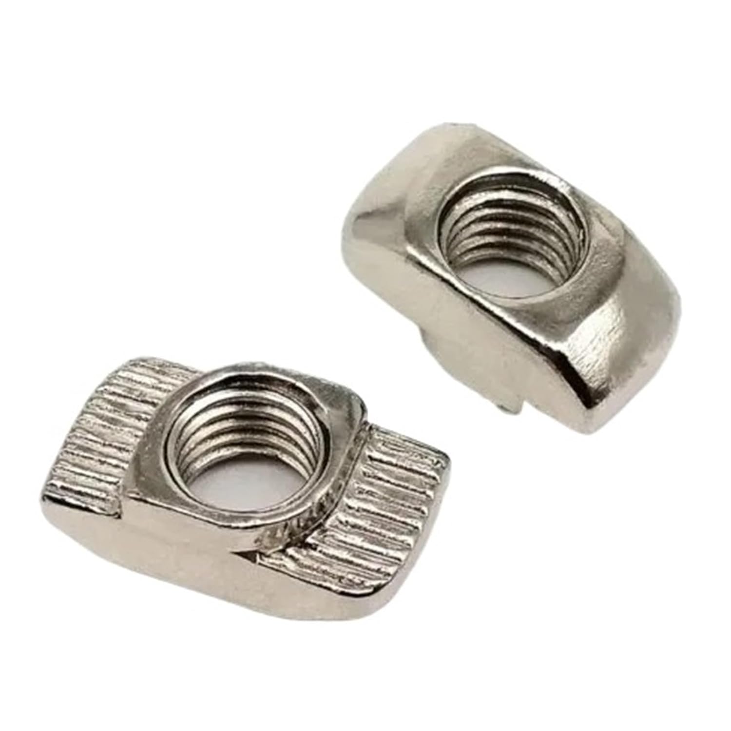 10pcs M3 M4 M5 M6 M8 T Shape Block Sliding Nut Drop in Spring Ball Shrapnel for 20 30 40 45(Spring Ball nut,45 Series M4)