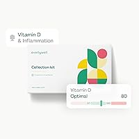 Vista 2 de Everlywell At-Home Vitamin D and Inflammation Test Collection Kit for Women and Men, with Accurate Results from a CLIA-Certified Lab Within Days