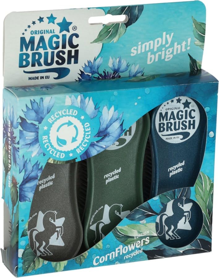 Magic Brush Bürsten-Set 3-er Pack CornFlowers Edition