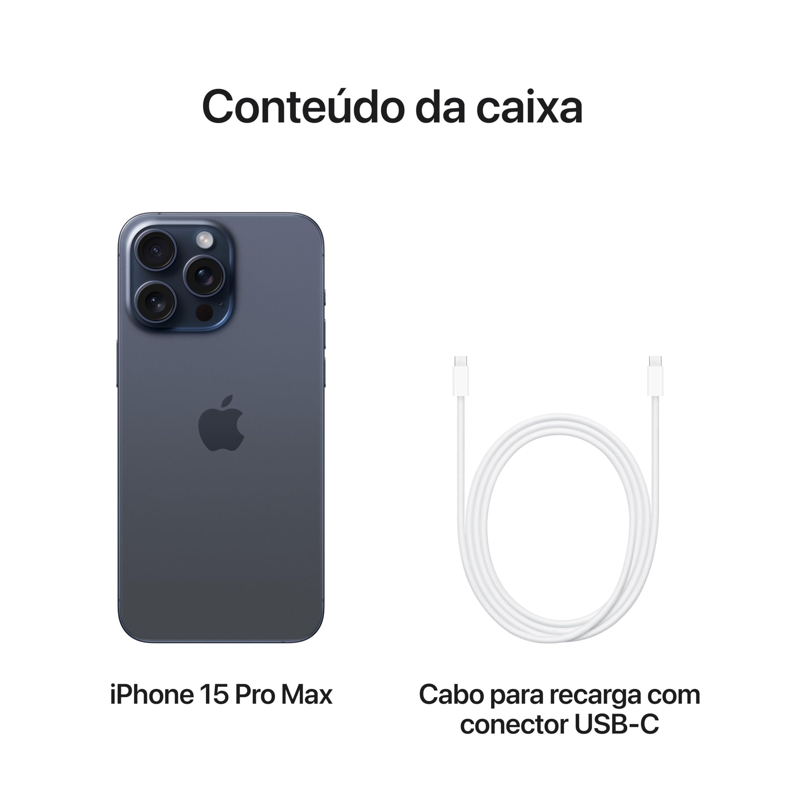 iPhone 15 ProMax 256GB ブルーチタニウム【ジャンク】 Apple iPhone 15 Pro Max (256 GB) — Titânio Azul (Recondicionado