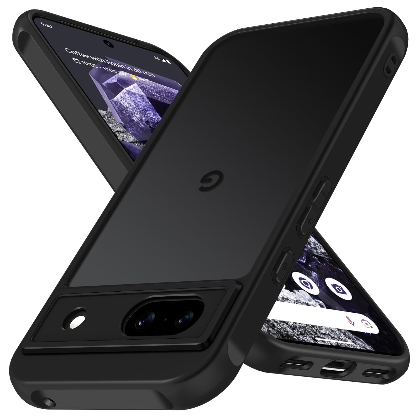 Ivoler Klare Hülle Für Google Pixel 8A – Militärschutz, Stoßfest, Kratzfest, Vergilbungsfrei