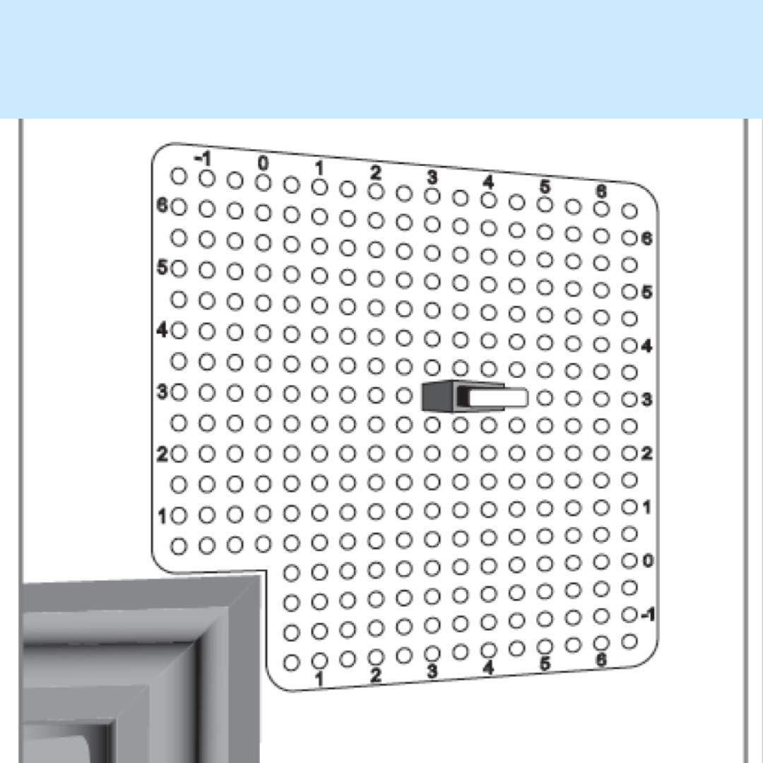 Amazon.com: Stress-Free Curtain Rod Hanging Template with Stud Checker :  Home & Kitchen