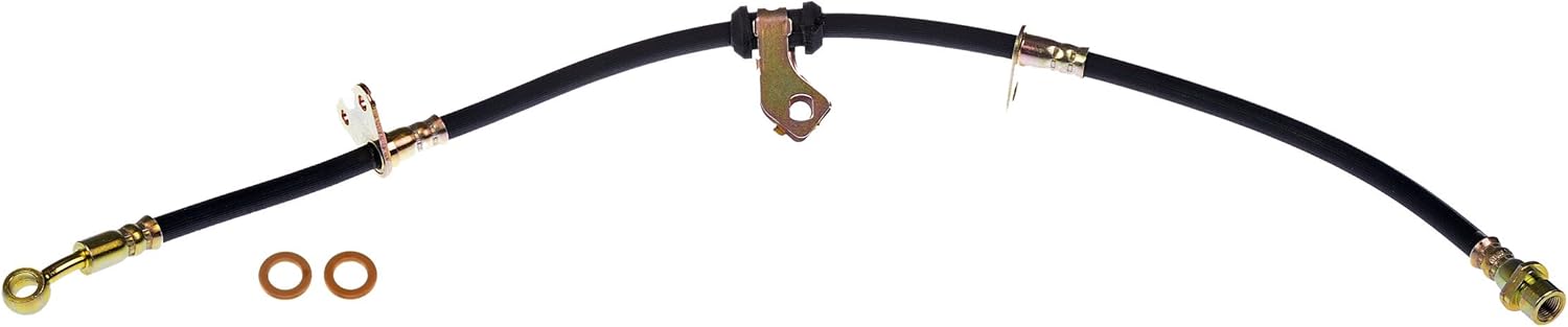 Dorman H38714 Front Driver Side Brake Hydraulic Hose Compatible with Select Honda Models