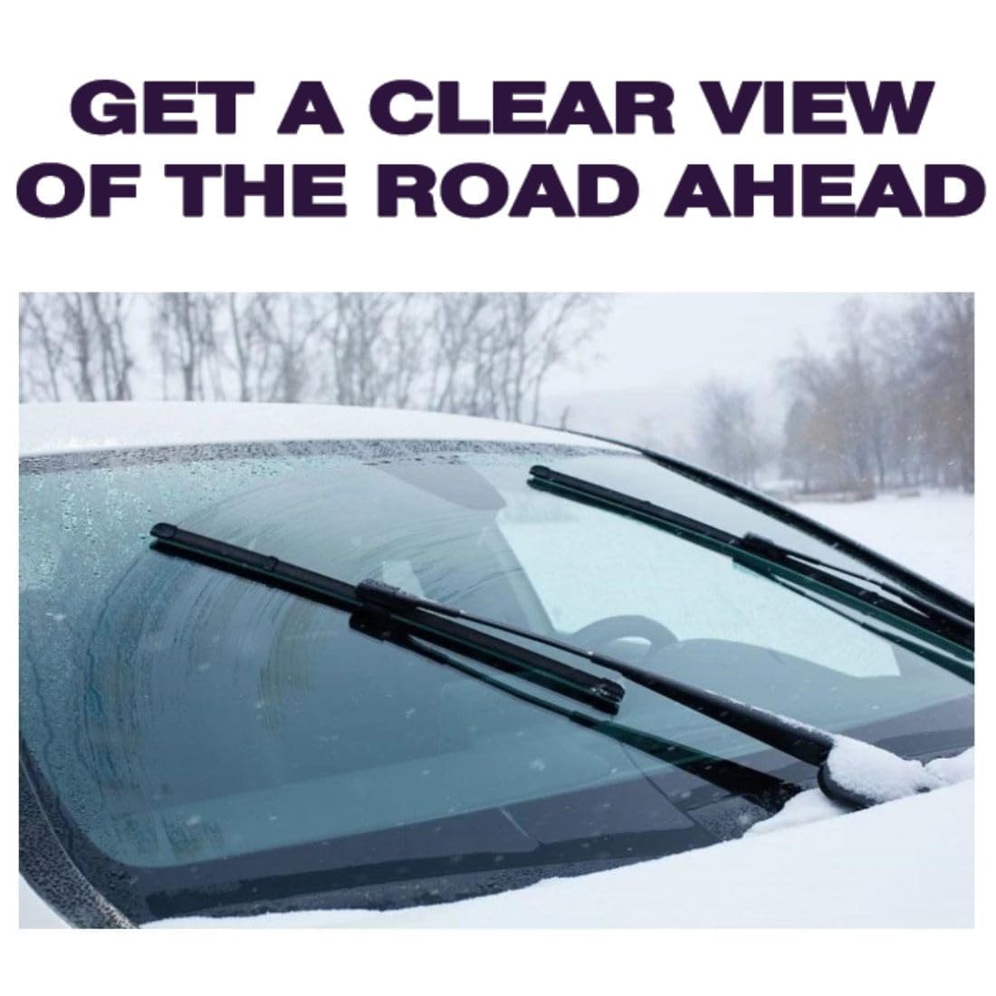 ROYALTECH Frameless Rubber Car Wiper Blades Set of 2 Compatible with (Swift (2014-2017) (D-21,P-19)) - Image 5 thumbnail
