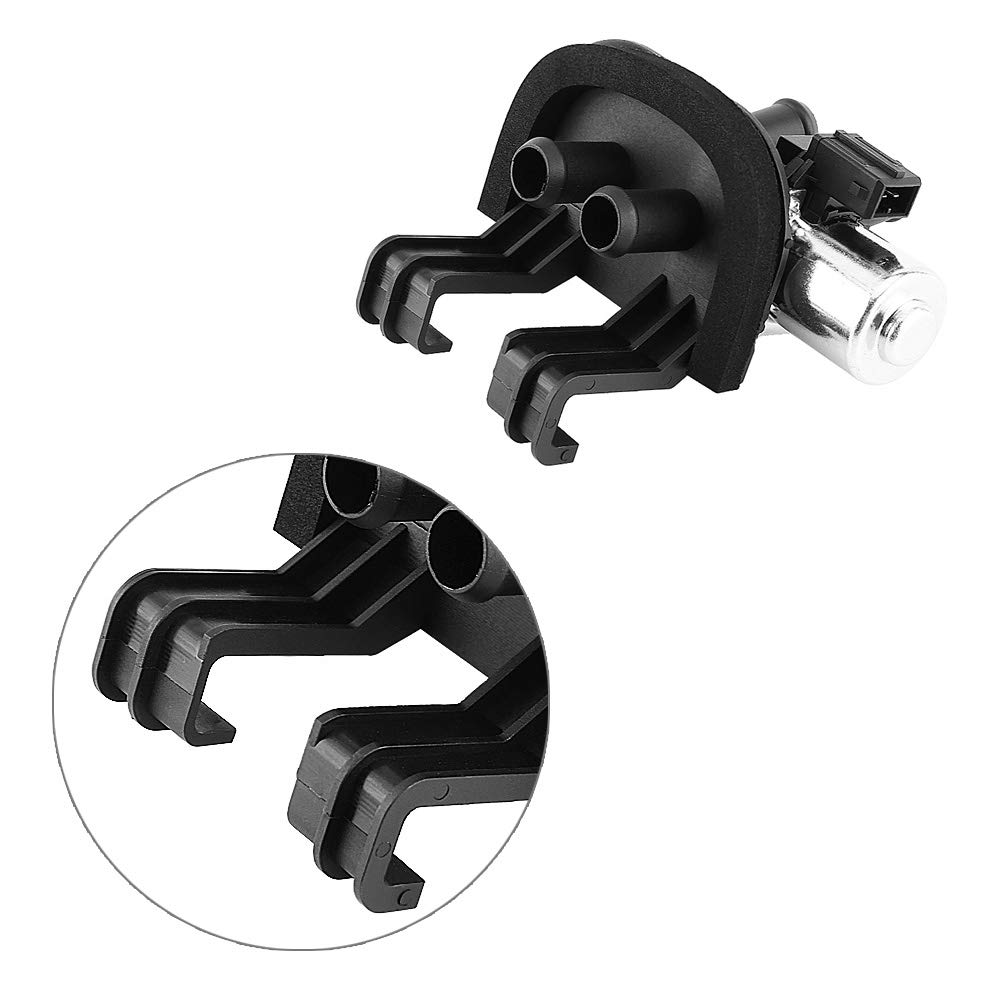 Valvola di Controllo del Riscaldatore, 1047752 Valvola di Controllo dell'Acqua in Metallo Nera per Ford Fiesta 1996-2001 KA 1997-2006 Puma 1998-2005