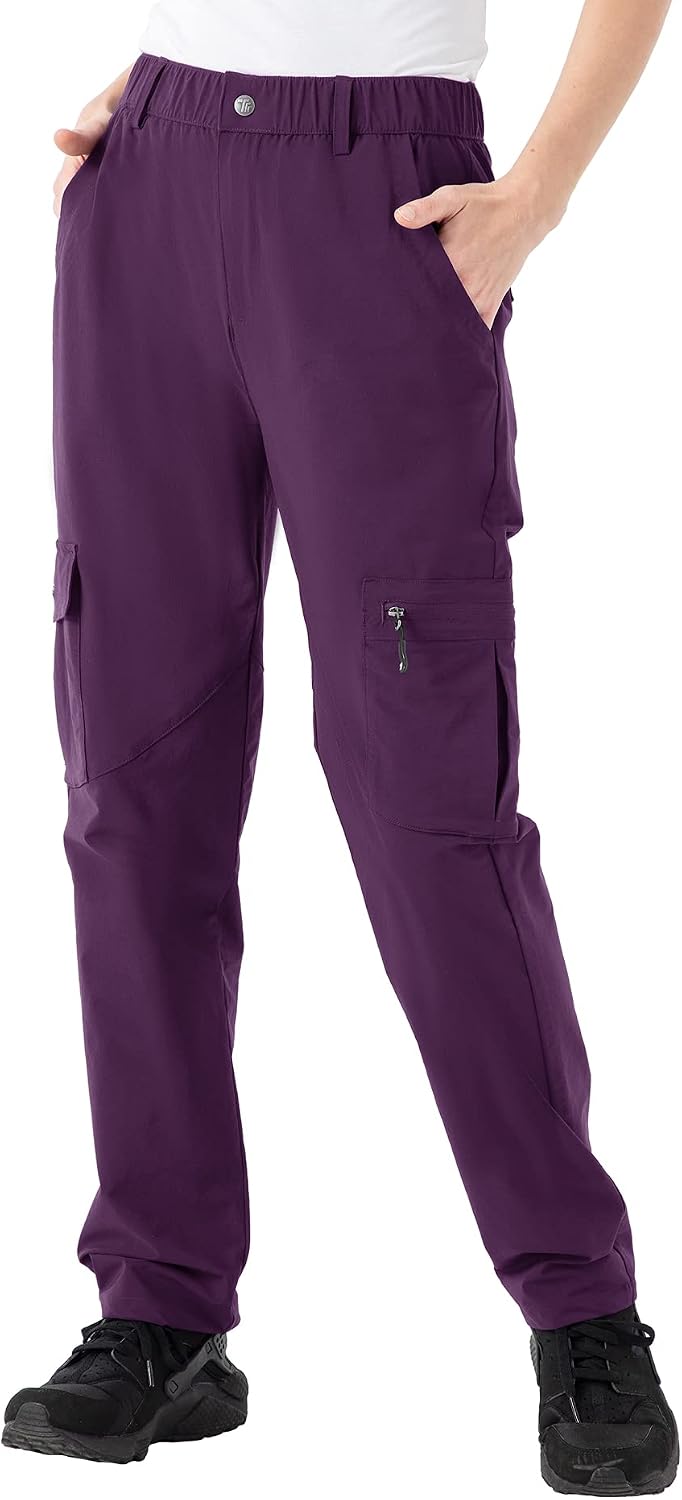 Mountain Warehouse Pantaloni Capri Elasticizzati per Escursioni da Donna  Tasche Multiple Pantaloni con Protezione dai Raggi UV ad Asciugatura Rapida  Elasticizzati lencicol Escursionismo Abbigliamento sportivo specifico