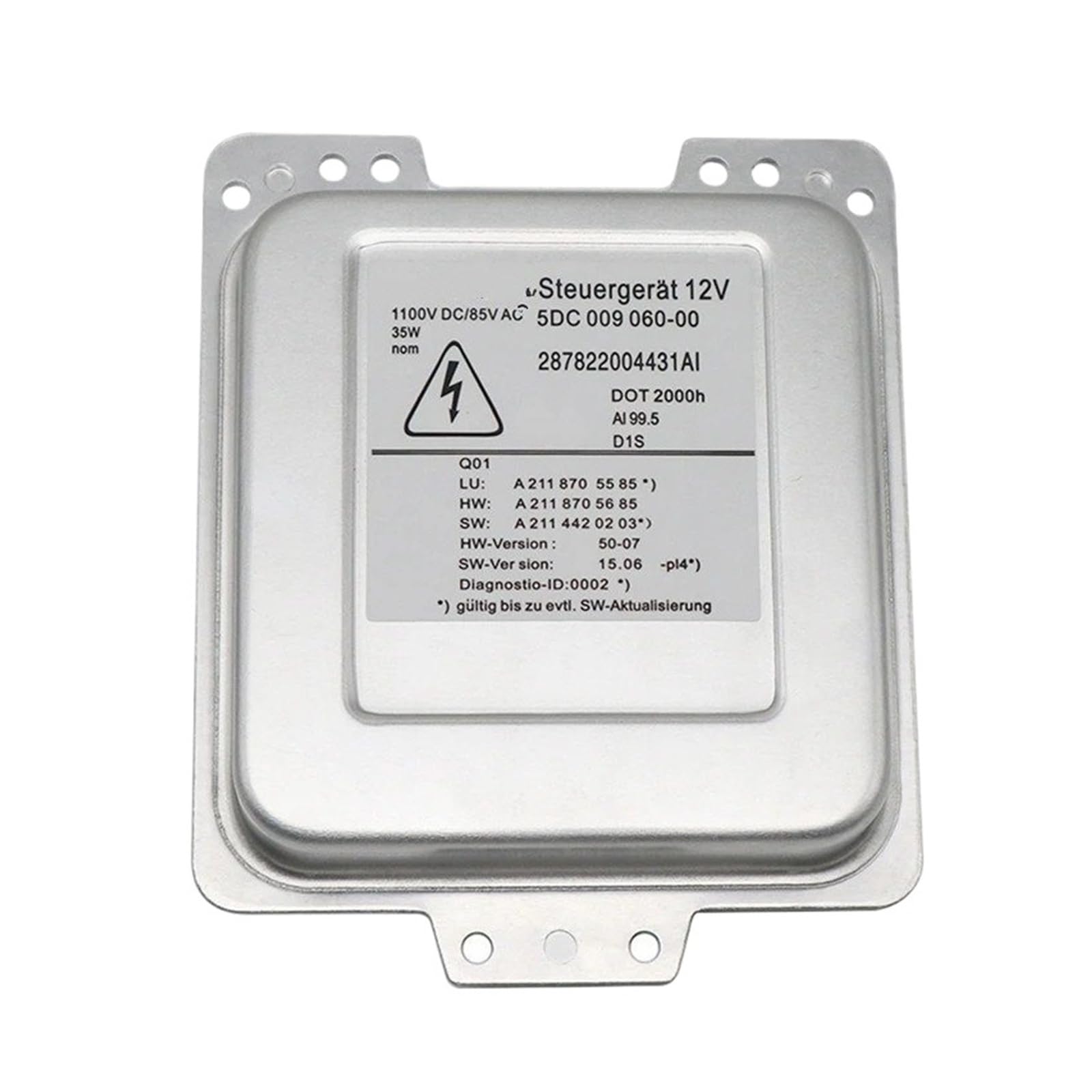Balastro Centralita 5DC00906000 5DC009060-00 para Benz W211 S211 D1S Módulo De Unidad Control Balasto HID para Faros Xenón