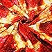 Vessia Pizza Printed Throw Blanket, Realistic Funny Round Food Blanket for Adults and Kids, 300GSM Novelty Pepperoni Pizza Throw for Couch, Sofa, Bed, Fun Home Decor for All Seasons(60 inches)