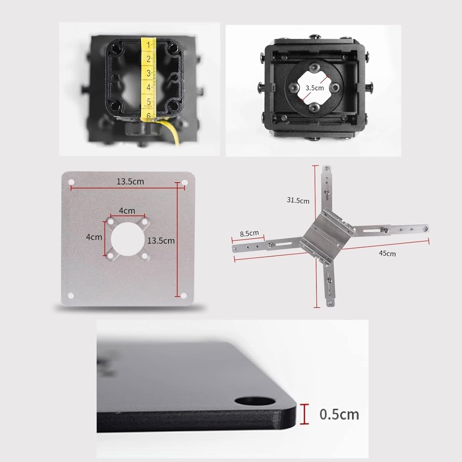 Projector Mount Projector Lifting Bracket Wall Hanging Hanger Aluminum Alloy Hanger Projector Universal Lifting Telescopic Bracket Projector Mount Bracket Projector Stand(Black Long Rod(hq440)