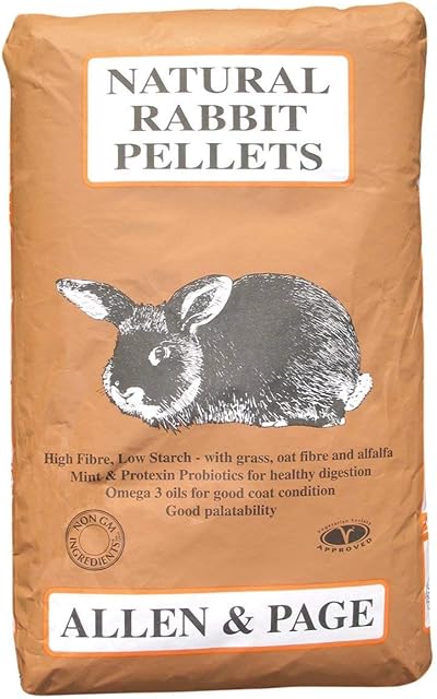 Allen & Page Natural Rabbit Pellets Complete, 20 kg