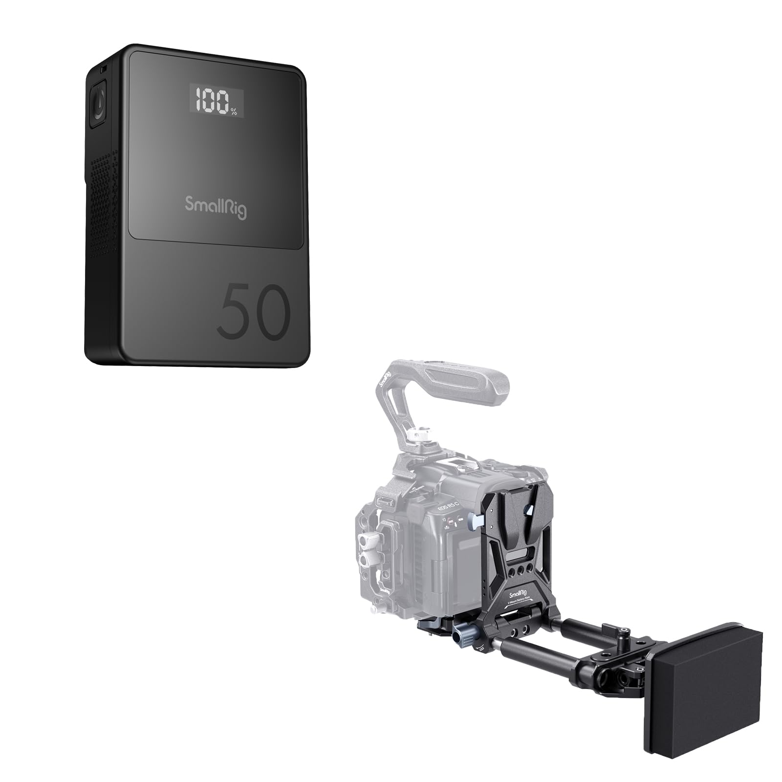 Amazon.com: SMALLRIG VB50 and V-Mount Battery Plate Kit