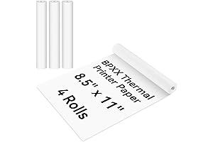 US Letter Thermal Printer Paper 8.5 x 11"