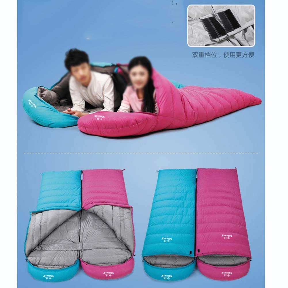 Saco De Dormir De Invierno Down | para Exteriores para Mochileros Y Montañeros con Relleno De Pluma De Pato Ultraligero Y Ultracompacto | 3-4 Temporadas