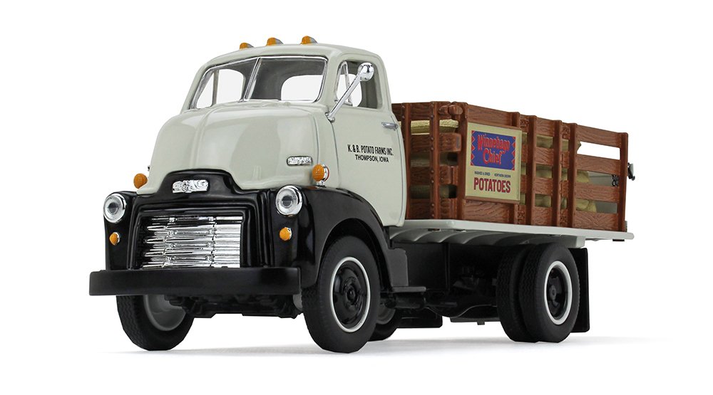 First Gear 1/34 scale Diecast Collectible 1952 GMC COE Half Stake