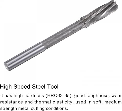 Vista 26 de uxcell Escariadores, 0.669 in H7 4241 de alta velocidad de acero espiral flautas torno máquina escariador fresado cortador