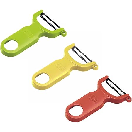 Kuhn Rikon Original Swiss Peeler 3-Pack Red/Green/Yellow