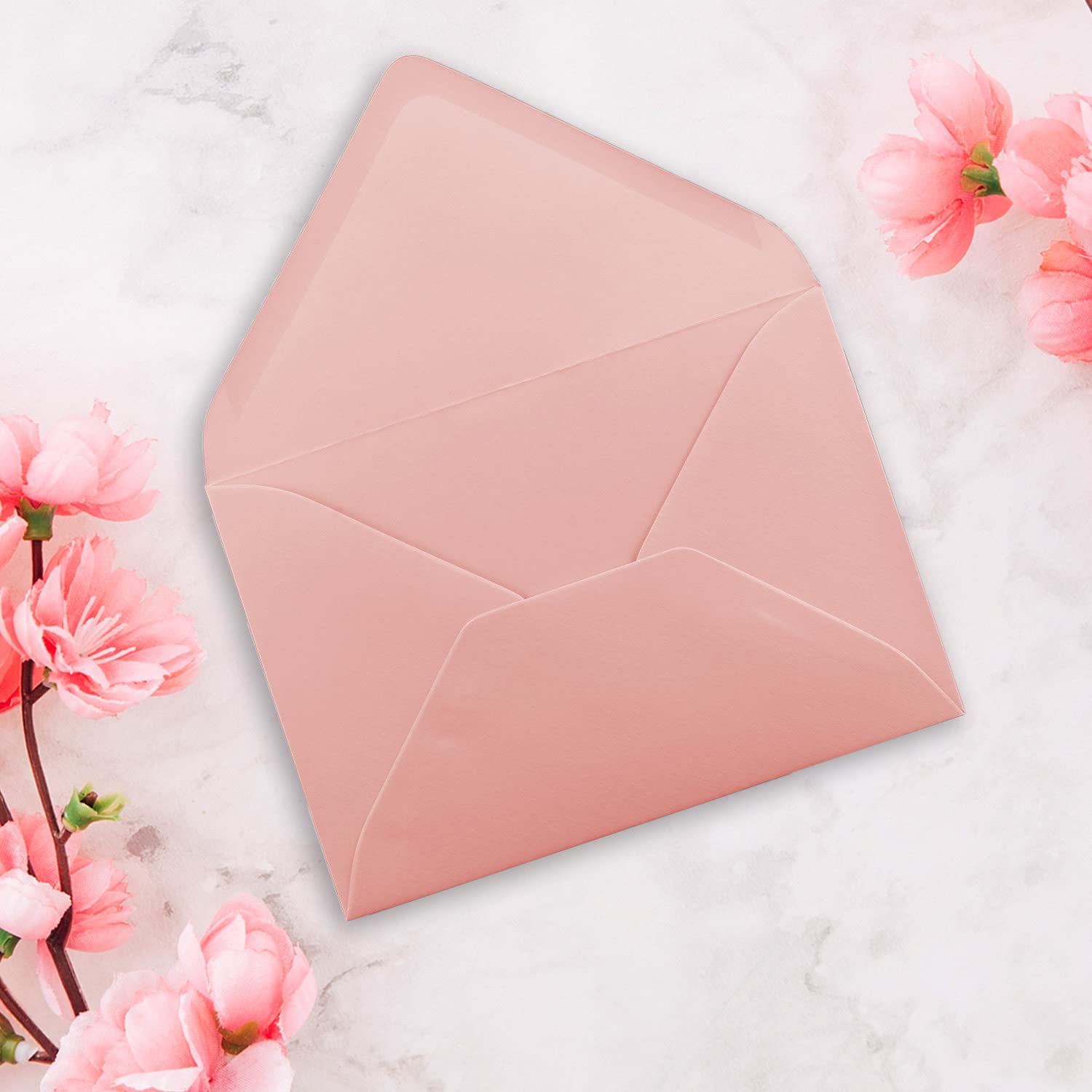 Gustav Neuser 25 Mini Envelopes, Dusky Pink, 5.2 x 7.6 cm - Image 2