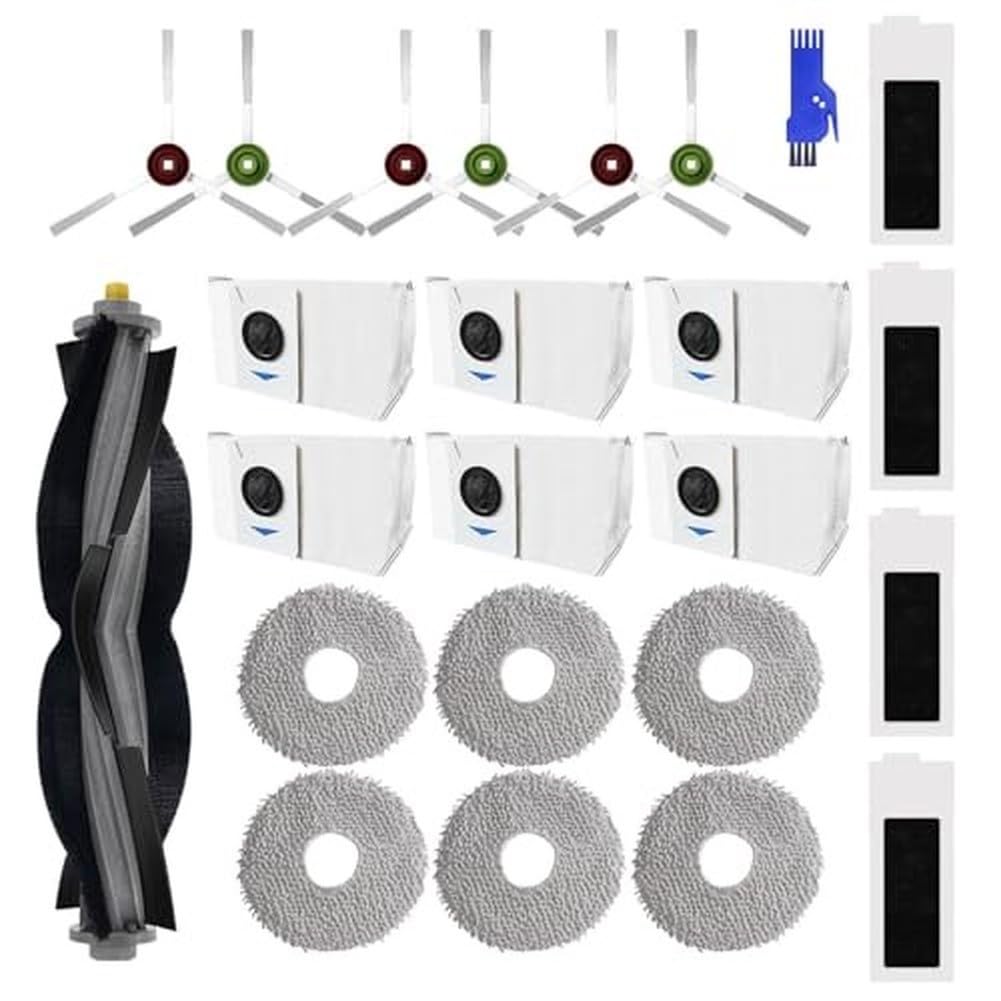 Kit d'accessoires de rechange Max d'une grande résistance avec brosse et filtres pour Pro