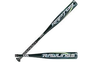 10-inch Rawlings Raptor Youth Baseball Bat