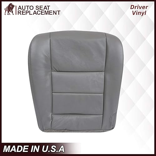 Miniatura 3 de 2003 2004 2005 2006 2007 Funda de Asiento de Cuero Sintético Reemplazo para Ford F250 F350 Lariat, Fundas de Asiento de Vinilo para Ford F250 F350