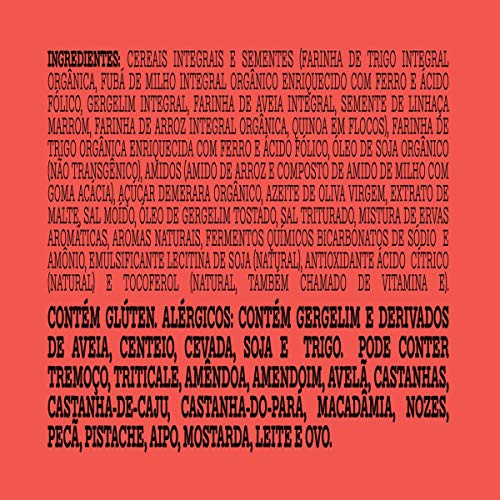 Mãe Terra Biscoito Salgado Orgânico Tribos Tomate E Manjericão 50G