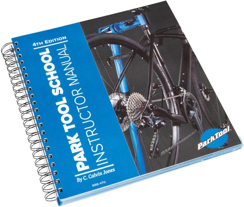 Park Tool BBB-4TG - Teachers Guide for Big Blue Book of Bicycle Repair Volume IV, Blue/Black