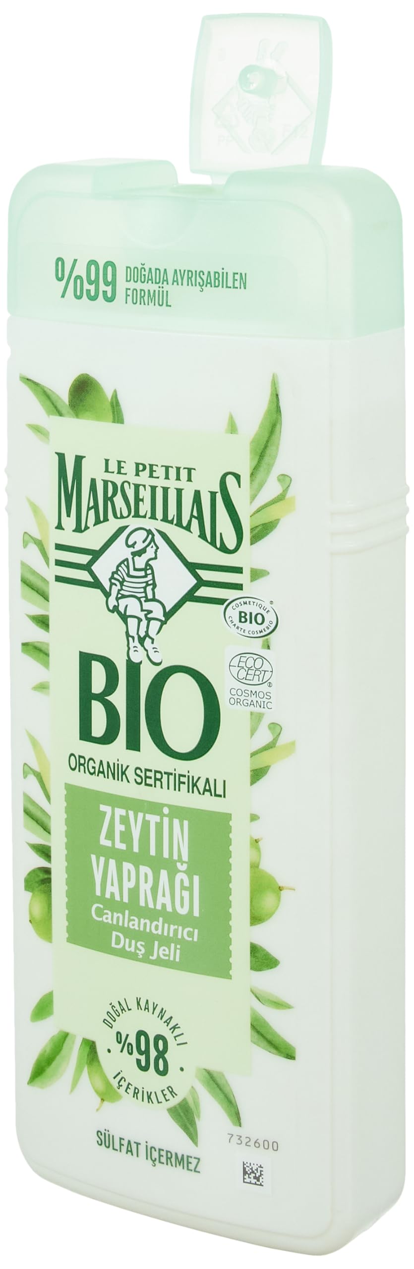 Le Petit Marseillais Refreshing Shower Gel Olive Leaf Organic 250ml - Image 4