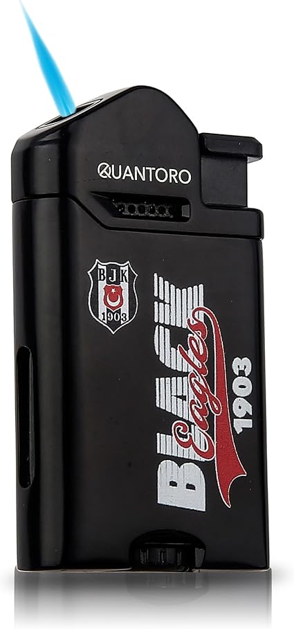 Beşiktaş Lisanslı Metal Jet Taraftar Çakmak 3'lü Paket