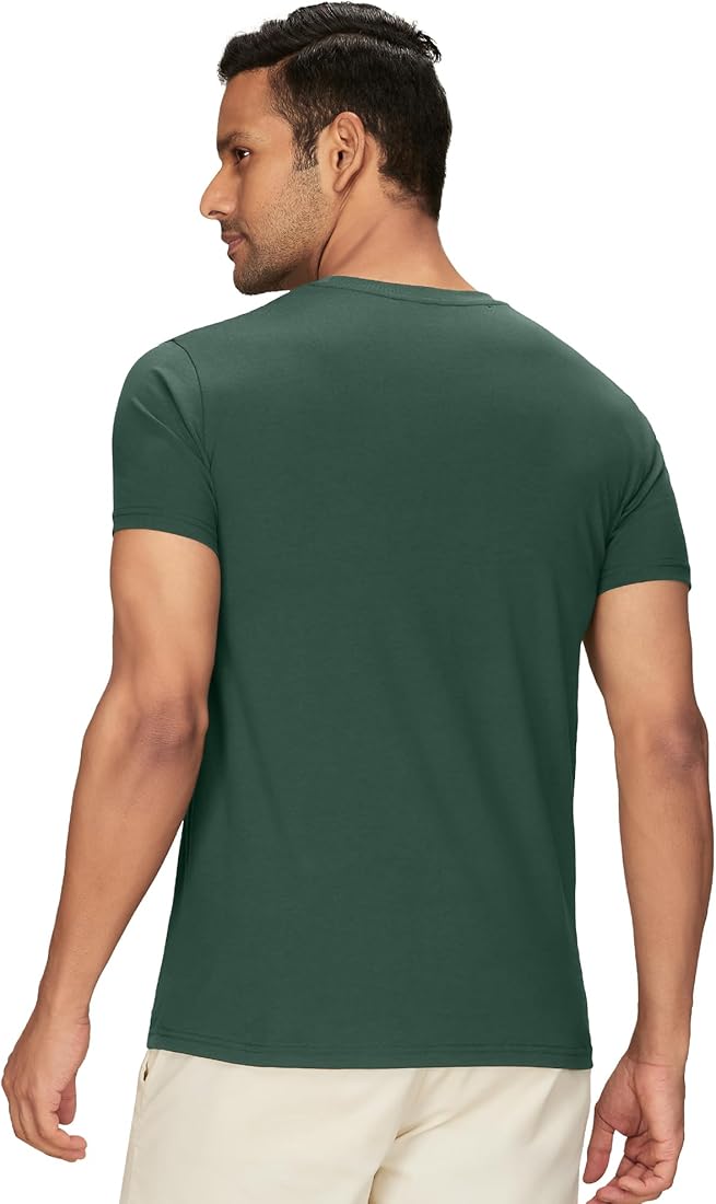 Buy XYXX Men's Solid Regular Fit T-Shirt (XY_CR15_Tshirt_2_Anchor