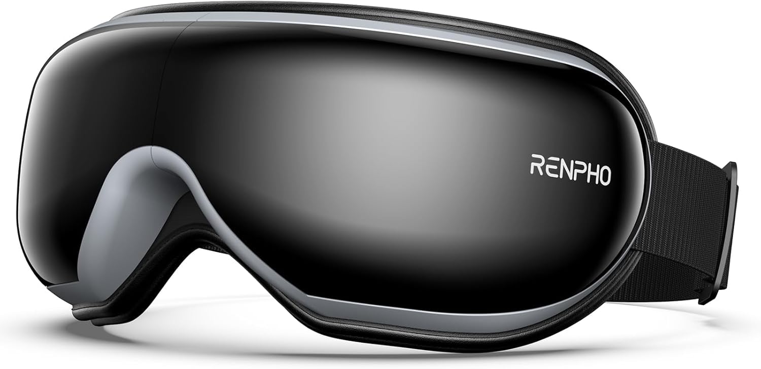 RENPHO Eyeris 1 Eye Massager with Heat, FSA Eligible HSA, Christmas Birthday Gifts for Women Men Mom Dad Her Him, Eye Mask for Migraine, Smart Sleep Mask for Dry Eyes Relax, Reduce Strain