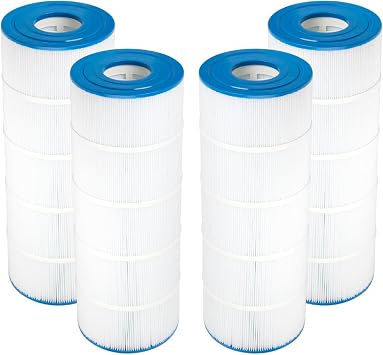 WuYan 4pcs Pool Filter Compatible with Pentair Clean & Clear Plus 420,CCP420, R173576, C-7471, 178584, 817-0106, FC-6470,PCC105-PAK4,4X105 sq. ft. Cartridge